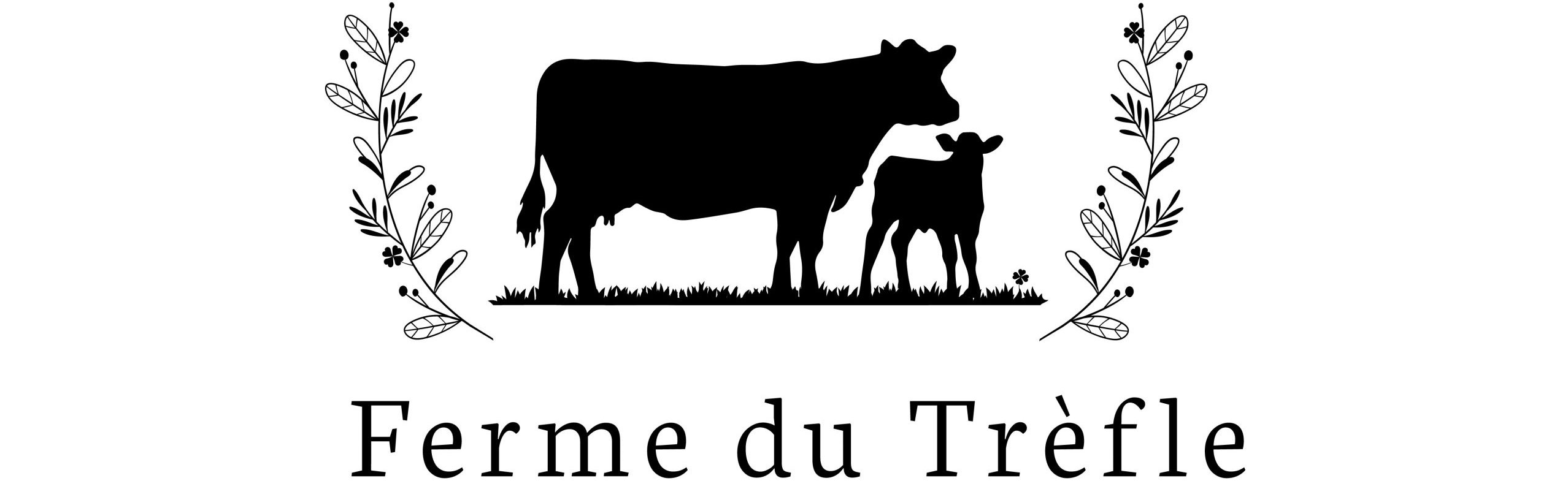 logo de la ferme du Trèfle noir